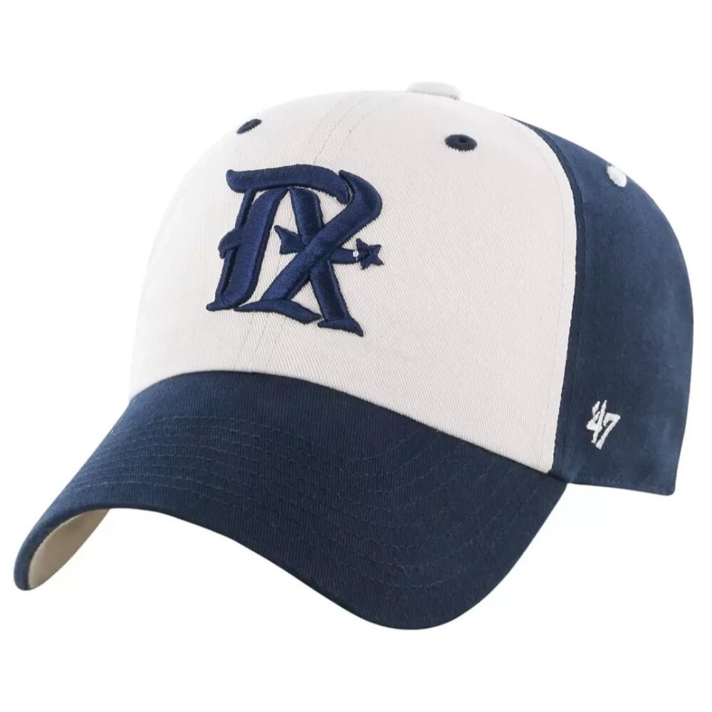 '47 Adult Texas Rangers Navy City Connect Retro Logo Baseball Dad Cap MLB